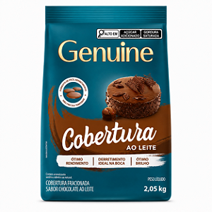 COBERTURA AO LEITE GOTAS 2,05KG GENUINE