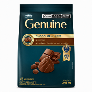 CHOCOLATE AO LEITE GOTAS 2,05KG GENUINE