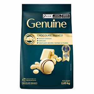 CHOCOLATE BRANCO GOTAS 2,05KG GENUINE