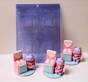 FORMA ESPECIAL 51 CAKE CUBO NOVO PORTO FORMAS