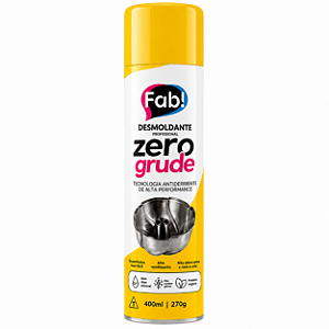 DESMOLDANTE SPRAY ZERO GRUDE 400ML FAB