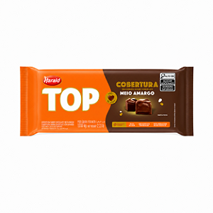 COBERTURA BARRA MEIO AMARGO TOP 1,01KG HARALD