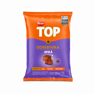 COBERTURA GOTAS AVELÃ TOP 1,01KG HARALD
