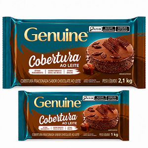 COBERTURA AO LEITE BARRA GENUINE