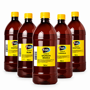 AROMA/ESSÊNCIA ALIMENTÍCIA 960ML FAB