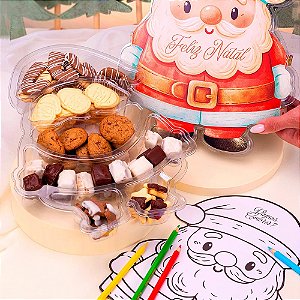 CINTA + PETISQUEIRA PAPAI NOEL NATAL PCT/5UN JANGO