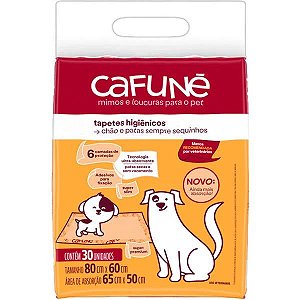 Tapete Higiênico Cafuné com 30 Unidades 80x60cm
