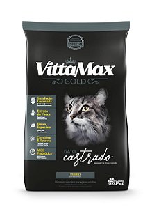 Ração Alimento Premium Para Gato Castrado Sabor Frango Vittamax