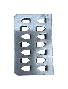 Conector Anti Racha 7X4 Para Eucalipto Mourão Palanque 90 Unidades