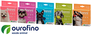 Antipulgas Ourofino Banni para Cães