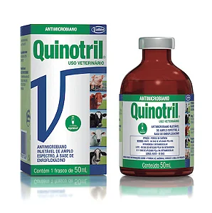 Quinotril Injetável 50ml - Valle