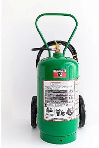 EXTINTOR CARRETA PARA BATERIA DE LÍTIO 50 LITROS