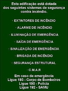 PLACA INDICATIVA M1-G