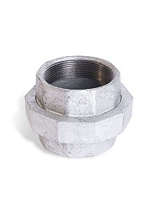 União galvanizada com assento cônico 2.1/2"