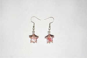 Brinco de origami (estrela)