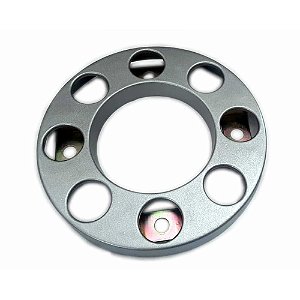 Calota Roda Dianteira 08 Furos Prata Caminhão Vw Ford Cargo 13150 13170 13180 1215 1217 1317e