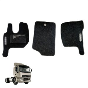 Carperte Tapete Veludo c/ Vies Interno da Cabine Caminhão Volvo VM Vm210 Vm240 Vm310