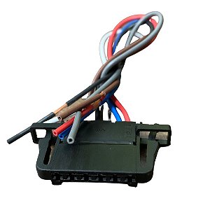 Conector Chato 6 Polos De Pedal / Acelerador Eletronico