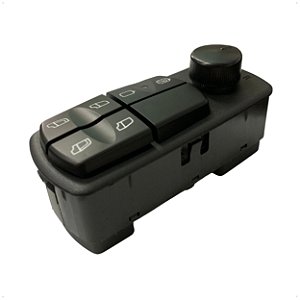 Botão Interruptor Vidro Eletrico com Regulagem Retrovisor Le Caminhão Mb Axor Atego
