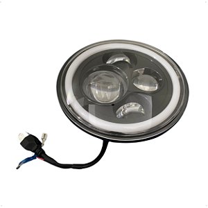 Farol Auxiliar de Led Modelo Lâmpada H4 Caminhão VW Constellation 13180 15180 25370 17190 19330 26280 31330
