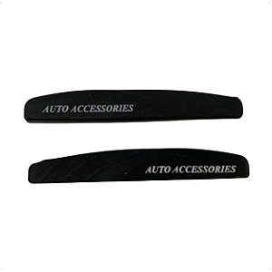 Batedor Porta Capa Revestimento Protetor da Soleira Preta Borracha Porta Dianteira para Automóveis