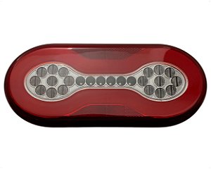 Lanterna 42 Led Traseira Phanton Sinalização Ld Passageiro Iluminação Uso Geral