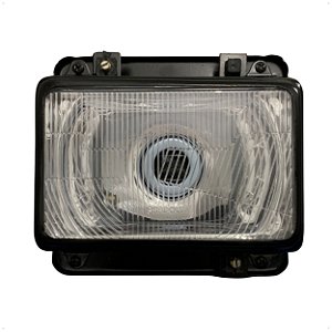 Farol Frontal Principal Ld Passageiro Caminhão Mb 1113 1317 1318 1518 Cara Preta