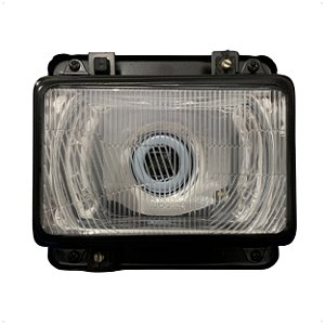 Farol Frontal Principal Ld Passageiro Caminhão Mb 1113 1317 1318 1518 Cara Preta