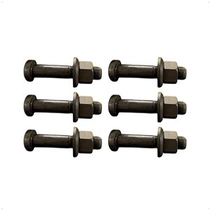 6 Parafuso Fixação Roda Traseiro 18x90mm Caminhão Vw / Ford Cargo