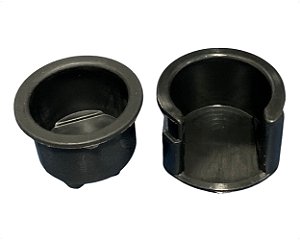 02 Bucha Dobradiça Tampa Traseira Caçamba Para Nissan Frontier de 2007 a 2016