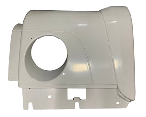 Ponteira Parachoque Dianteiro Le Motorista Plástico Branco Para VW Constellation 2010 em diante