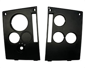 Moldura Acabamento Painel Instrumentos Plástico Preto Ld / Le para Caminhão Ford Cargo 712 815 1517
