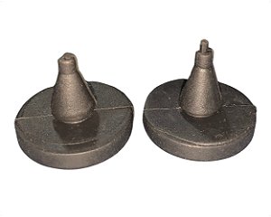 02 Batente Fecho Capô Para Caminhão / Carro Chevrolet D10 D60 A10 A20 Astra C10