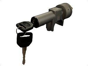 Trava Direção Com Comutador E Miolo De Chaves Para Ford Cargo 712 815 915 1217 4031 e Ônibus VW