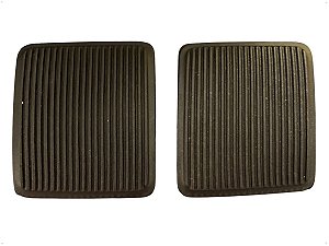 02 Sapata Borracha Pedal Freio Embreagem Para Ford Ranger de 1994 até 2012