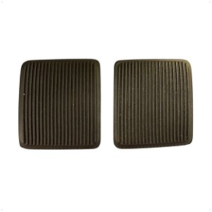 02 Sapata Borracha Pedal Freio Embreagem Para Ford Ranger de 1994 até 2012