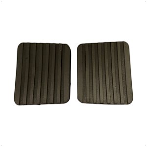 02 Sapata Borracha Pedal Freio Embreagem Para Ford Ranger de 1994 até 2012