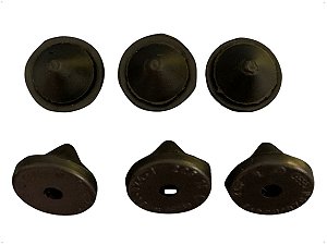 06 Tampão Borracha 10x1x12mm Vw 1994 Até 1999 Vw 2000