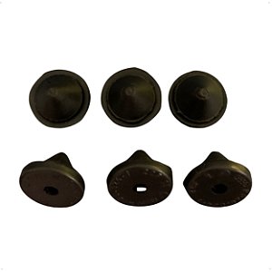 06 Tampão Borracha 10x1x12mm Vw 1994 Até 1999 Vw 2000