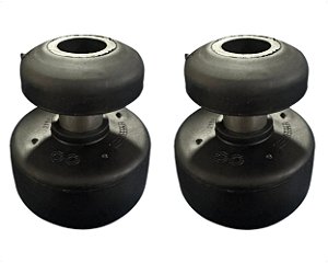 Kit Coxim Bucha Inferior E Superior Dianteiro para VW Constellation Cabine Standard