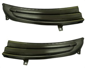 Kit Churrasqueira Grade Parabrisa Preto Ld / Le Para Corsa