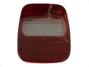 Lente Lanterna Traseira Acrílico Para Caminhão Vw De 2012 Em Diante Vermelho