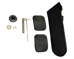 2 Sapata Pedal Freio Embreagem Acelerador Com Reparo para VW Fusca / Brasilia de 74 em Diante