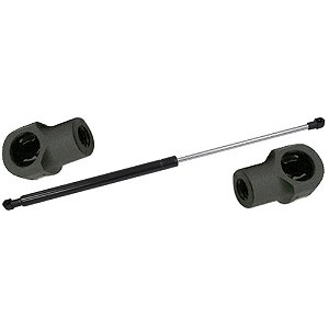 Amortecedor de mola à gás do Capô - Medida 598 mm - Carga 44 KGF - Curso 255 mm