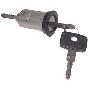 Cilindro de ignição - s/ marca da Coluna da direção - C/chave GM Corsa Hatch Corsa Sedan Ipanema Kadett Monza