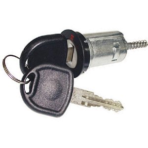 Cilindro de ignição da Coluna da direção - C/chave  - GM Corsa Hatch Meriva Montana 93329750 93329749