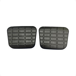 2 Sapata Pedal Borracha Freio Embreagem Para A10 C20 D40 20