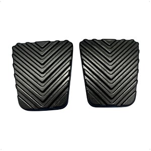 2 Sapata Pedal Borracha Freio Embreagem Para Hb20 I30 Bongo Hr