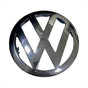 Emblema Grade Dianteira Cromado Para Vw Gol Parati Saveiro Spacefox