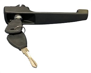 Maçaneta Porta Externa Com Chave Ld Le Mb 709 712 909 L708 Dianteira